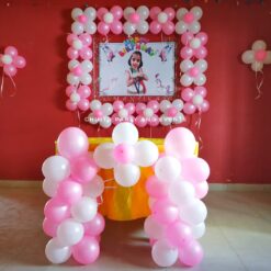 Simple Balloon Decoration For Kids Birthday Party