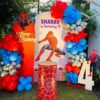 Spiderman Theme 4th Birthday Decorations