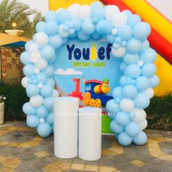 Thomas And Friends Theme Birthday Balloon Decorations