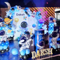 Astronaut Theme 7th Birthday Decorations