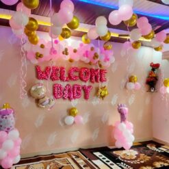 Baby Girl Welcome Decorations In Bangalore
