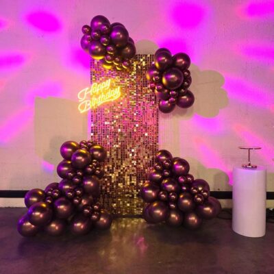 Balloon Decoration For Birthday