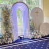 Baptism Stage Decorations For Girl