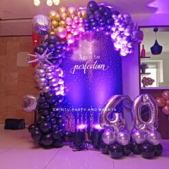 Elegant Balloon Decorations For Mother's Birthday