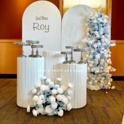Elegant Christening Decorations For Baby Boy