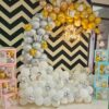 Simple Baby Shower Balloon Decoration At Home