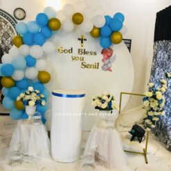 Simple Christening Decorations For Boy