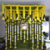Half Saree Function Decoration At Home