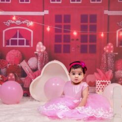 Alcazar Theme 1 Year Old Baby Girl Photoshoot