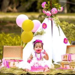 Cake Smash Photoshoot At Home