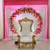 Half Saree Function Backdrop