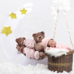 Moon Theme Newborn Baby Photoshoot
