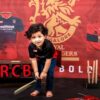 RCB Theme Baby Photoshoot