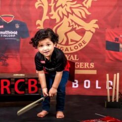 RCB Theme Baby Photoshoot