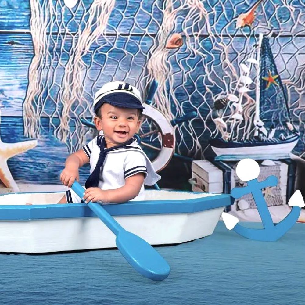 Sailor Theme Baby Photoshoot