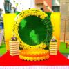 Simple Haldi Decoration At Home