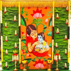 Baby Krishna Theme Naming Ceremony Decorations