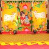 Little Krishna Theme Naming Ceremony Decorations