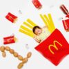 McDonald's Theme for baby photoshoot girl