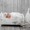 Silver Theme Newborn Baby Photoshoot