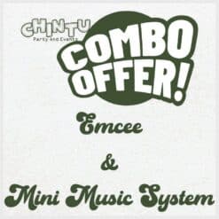 Mini Music System + Emcee For Birthday