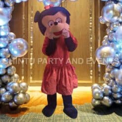 Minnie Mouse Mascot For Birthday