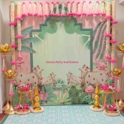 Traditional Baby Shower Decorations In Home