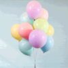 Pastel Helium Balloons Delivery Bangalore
